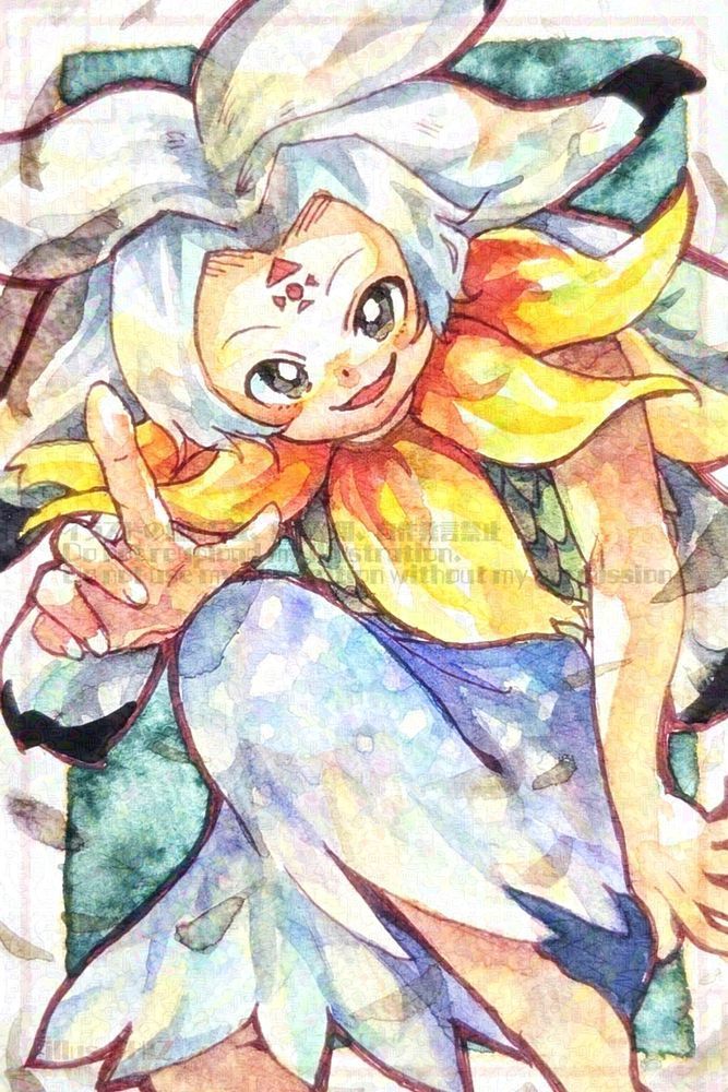 Illustration of Houju Chimi from Toho project
