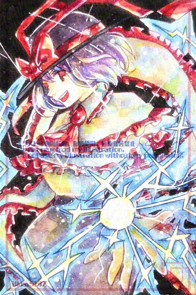 Illustration of Nagae Iku from Toho project