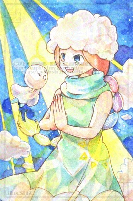 Illustration of Ciel from pop'n music