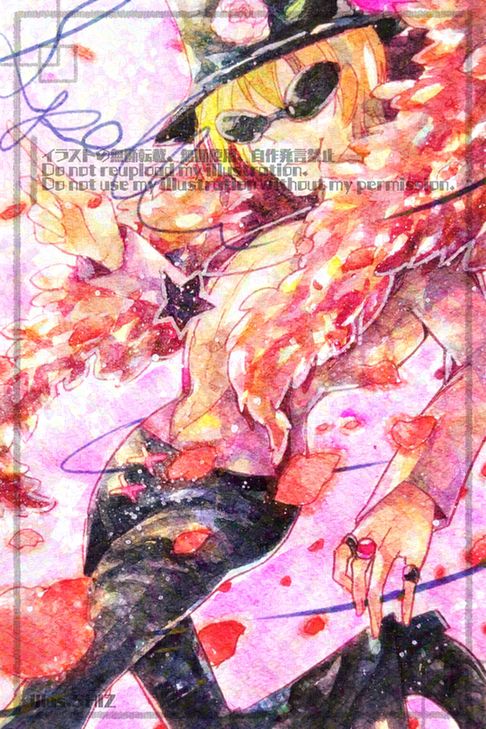 Illustration of W.B. Rose from pop'n music