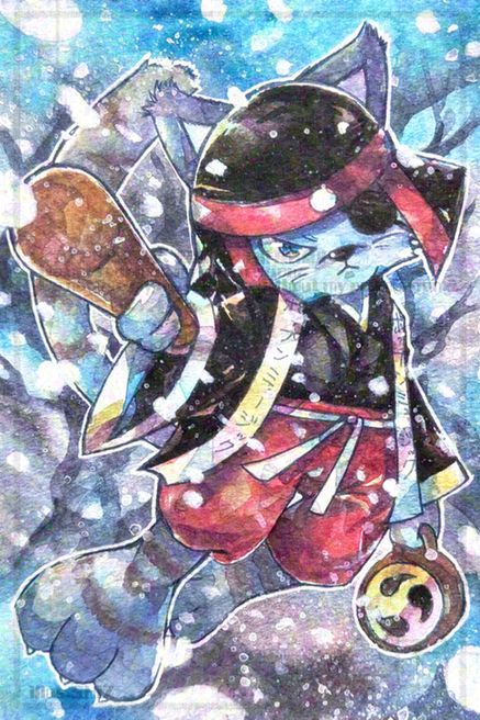 Illustration of Kagetora from pop'n music