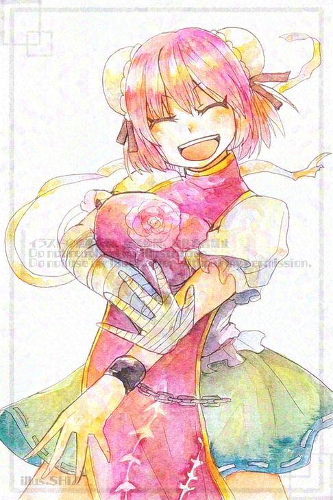 Illustration of Ibaraki Kasen from Toho project