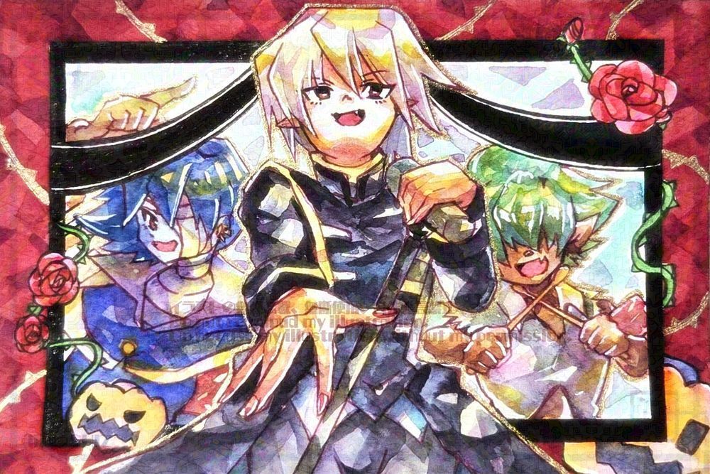 Illustration of Deuil from pop'n music