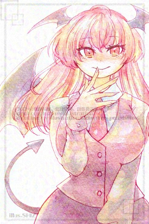 Illustration of Koakuma from Toho project