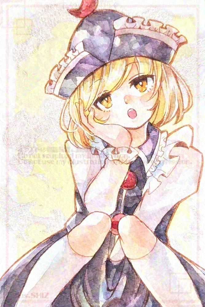 Illustration of Lunasa Prismriver from Toho project