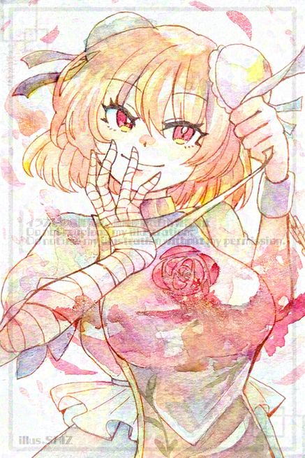 Illustration of Ibaraki Kasen from Toho project