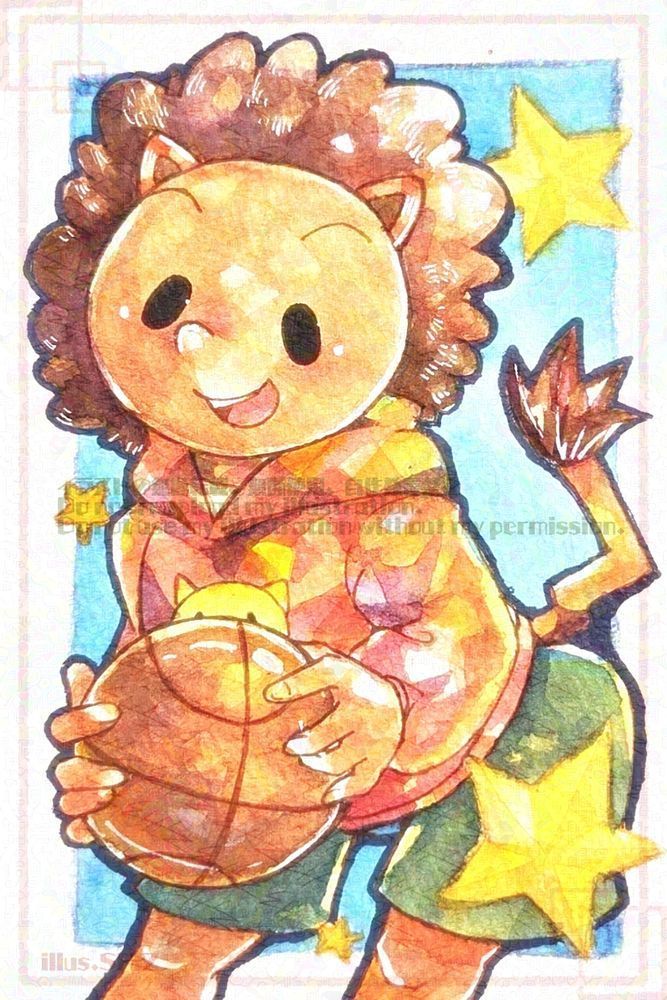 使用画材：透明水彩