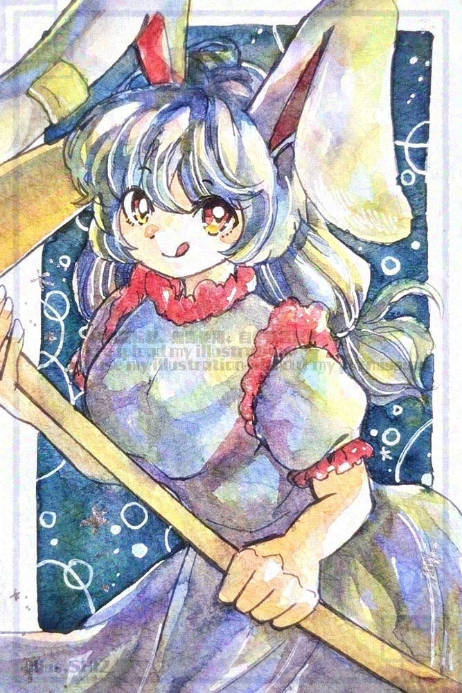Illustration of Seiran from Toho project