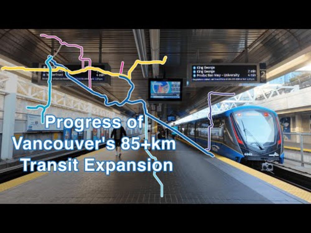Vancouver's 85+km Rapid Transit Expansion
