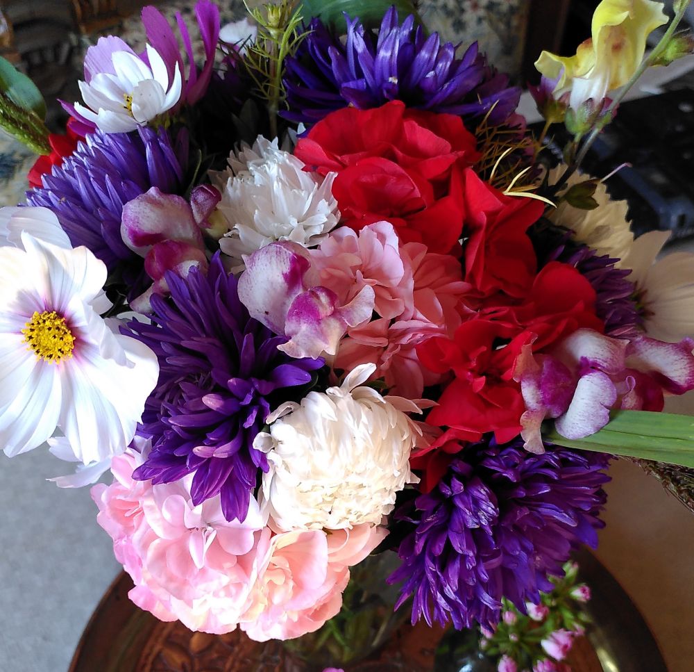 Samma bukett men annan vinkel 