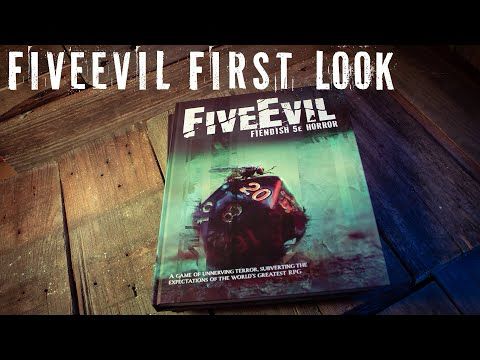 FiveEvil Print Book First Look
