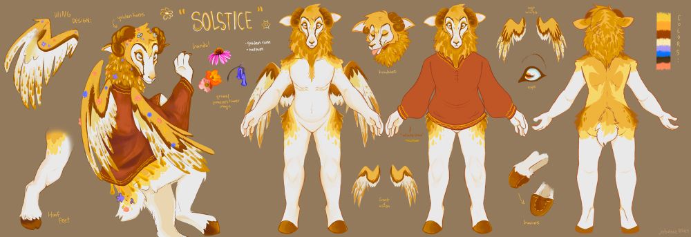 solstice the golden ram commission for azralis