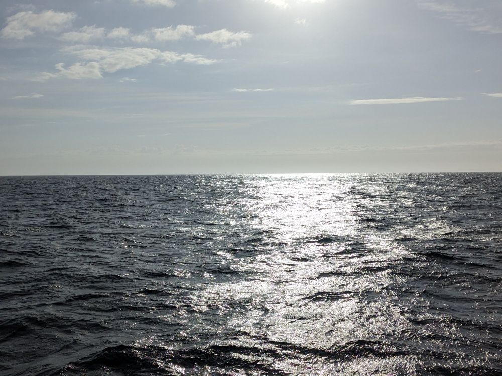 View of the North Atlantic from the RV Armstrong 