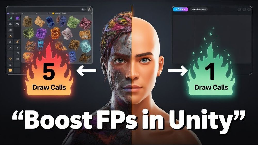 Improve Draw Calls in Unity – Game Performance Boost with Material Merger Add-On!