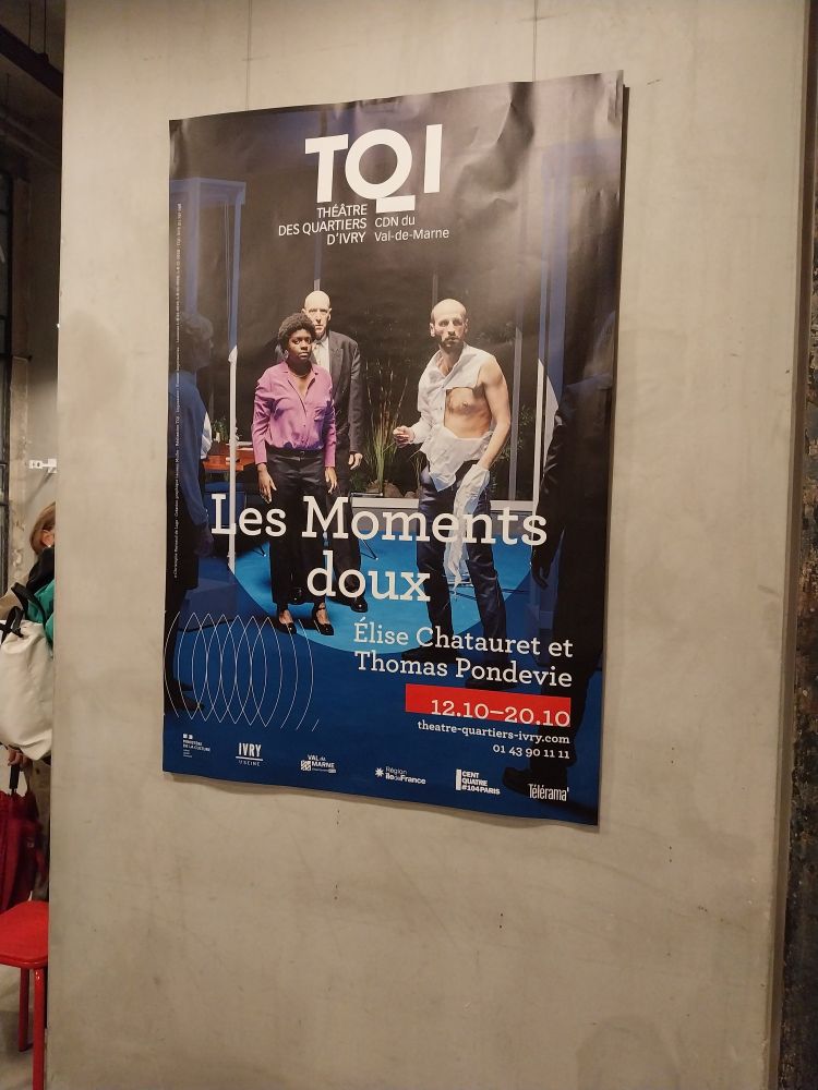 Affiche du spectacle "Les moments doux"
