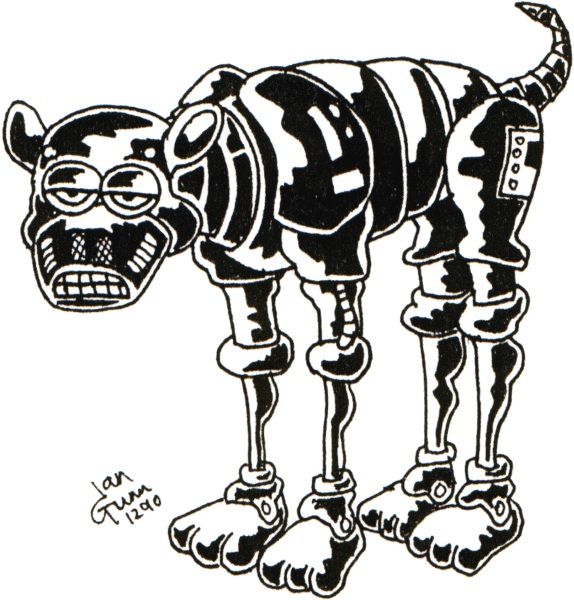 Ian Gunn cartoon "Robodog"