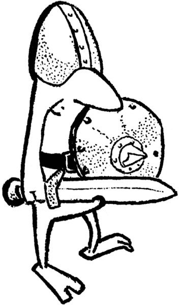 Atom (Arthur Thomson) cartoon