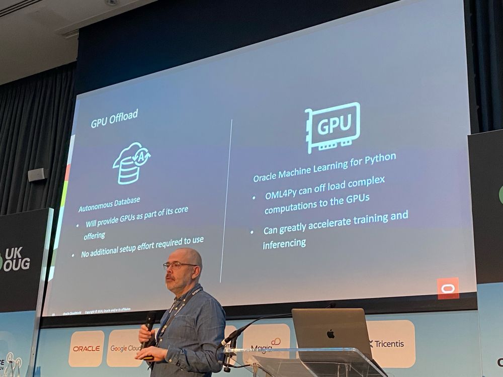 GPU offload coming in Autonomous Database