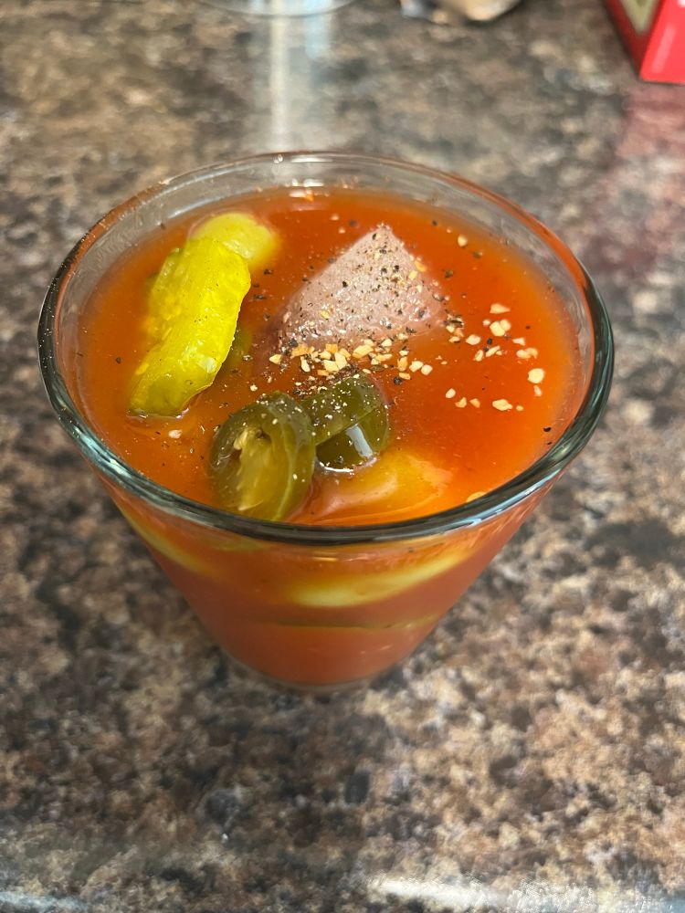 Picture of a Bloody Mary drink