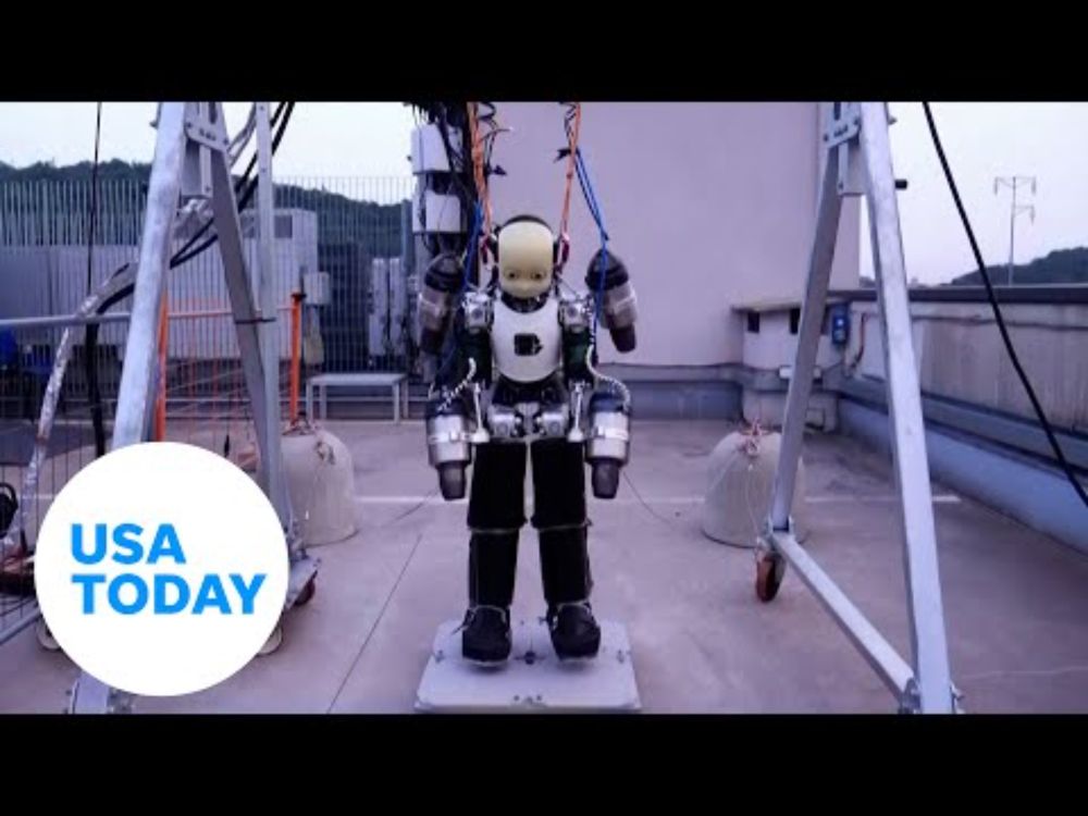 The Italian Institute of Technology is teaching their human-like robot how to fly | USA TODAY