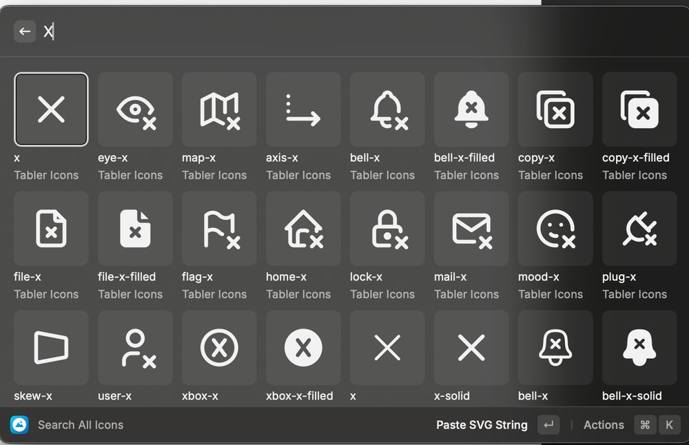 Raycast Icon Search