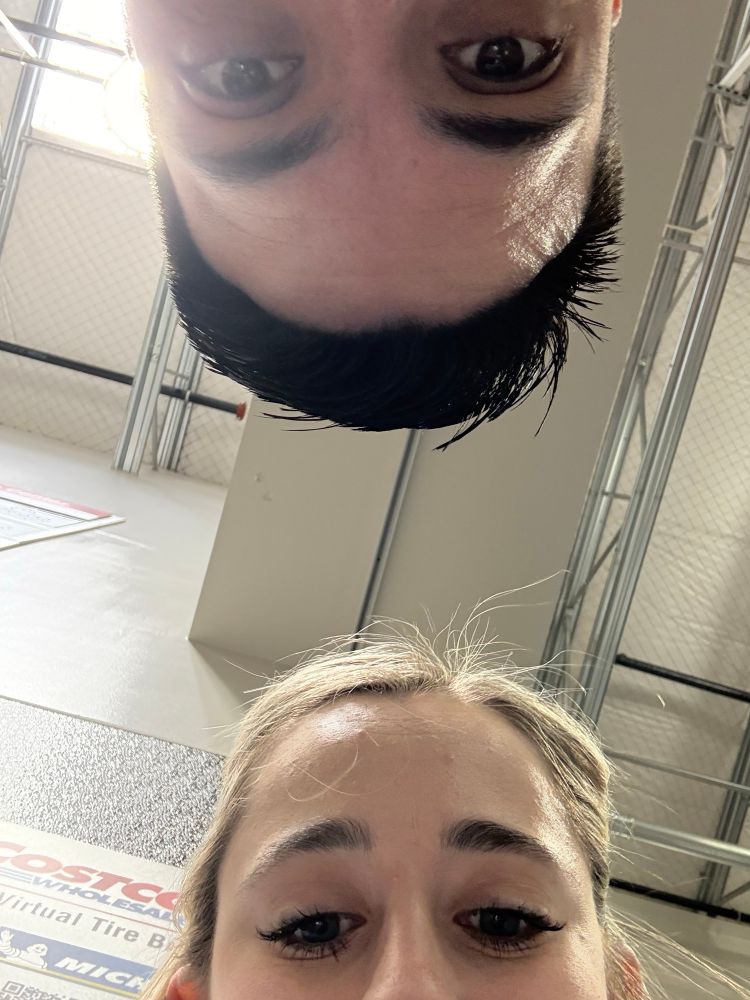 Foreheads of Lee and Max