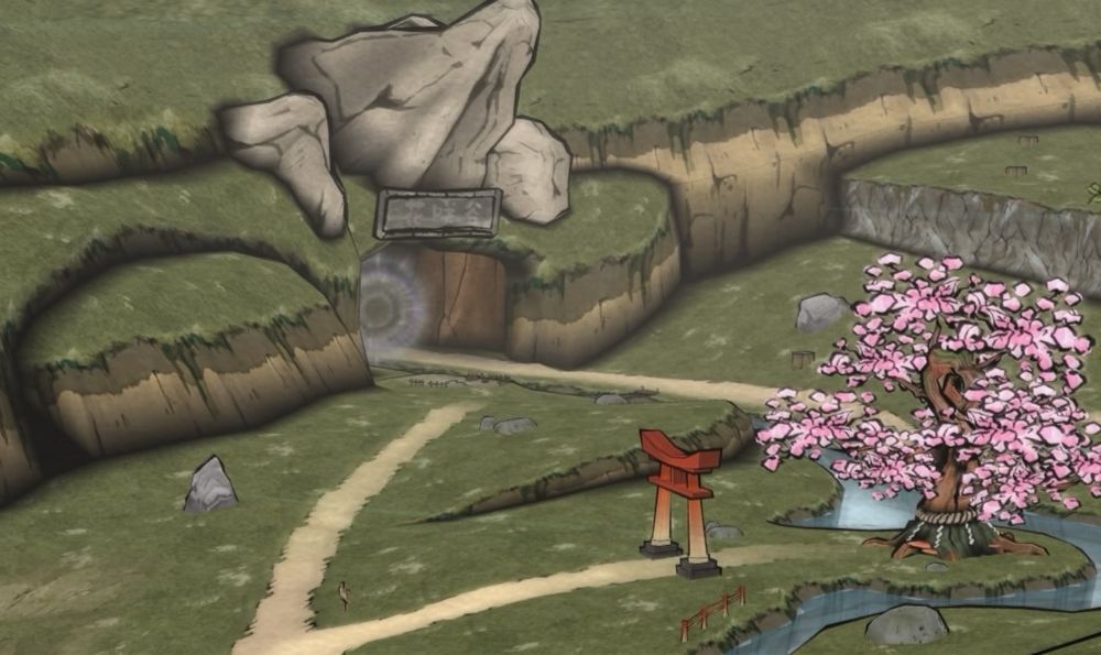 This is Shinshu Field from the 2006 game Okami. They just announced they’re making a sequel and I screamed loud.