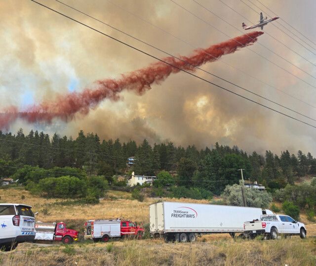 Not much growth expected on Drought Hill wildfire overnight - Peachland News