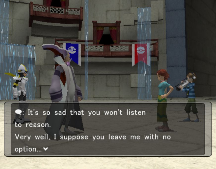 politician: It's so sad that you won't listen to reason. Very well, I suppose you leave me with no option...