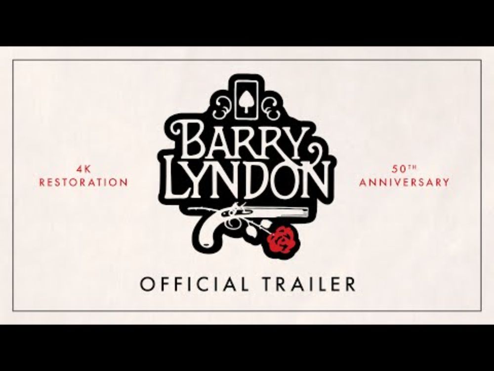 Barry Lyndon: 50th Anniversary 4K Restoration | Official Trailer | Park Circus – In Cinemas 18 July