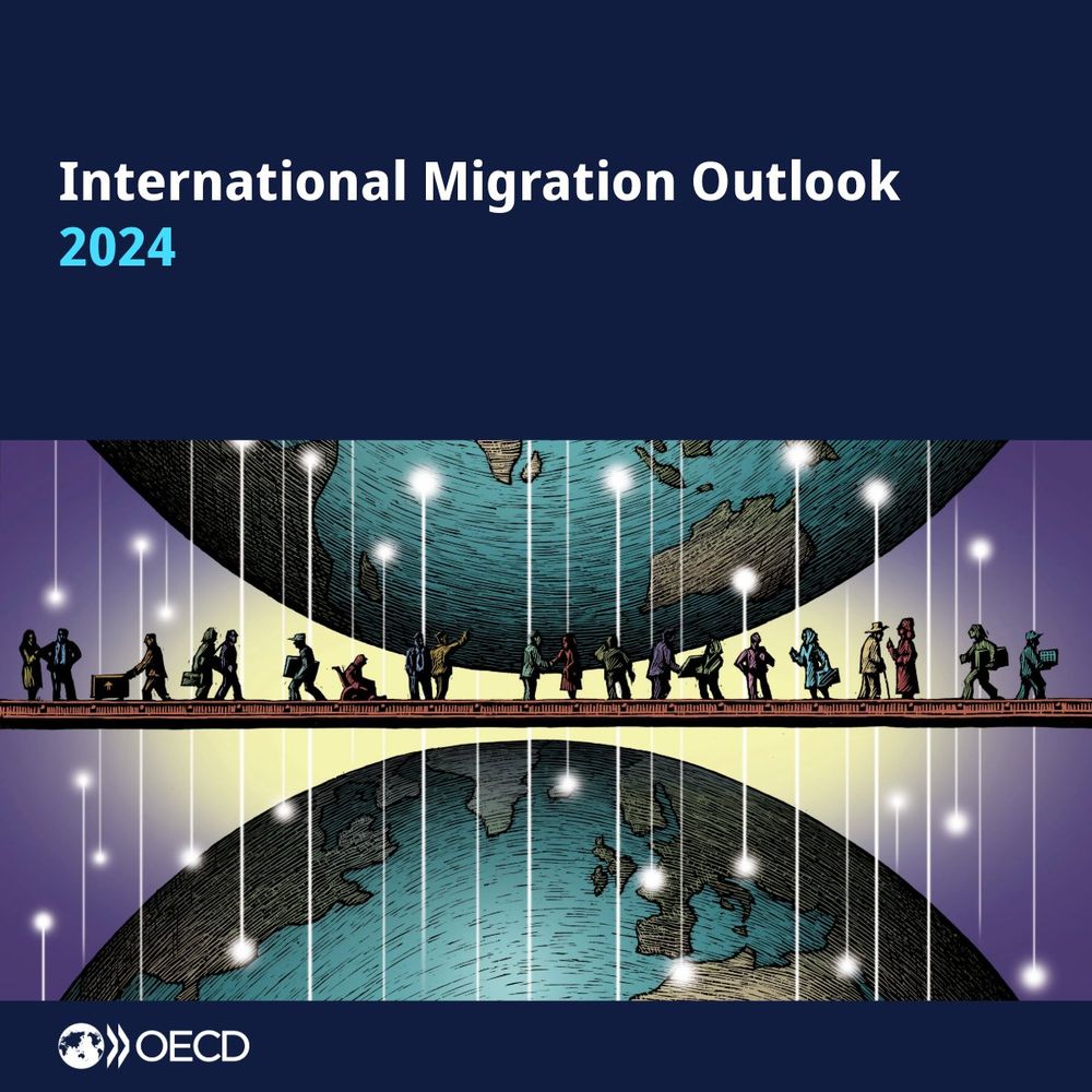 Cover page of the 2024 OECD International Migration Outlook
