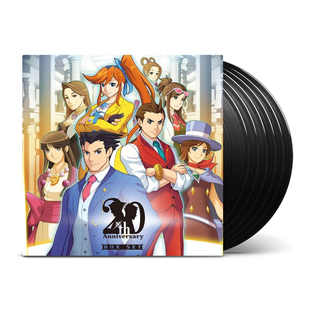 ace attorney 20th anniversary soundtrack vinyl record