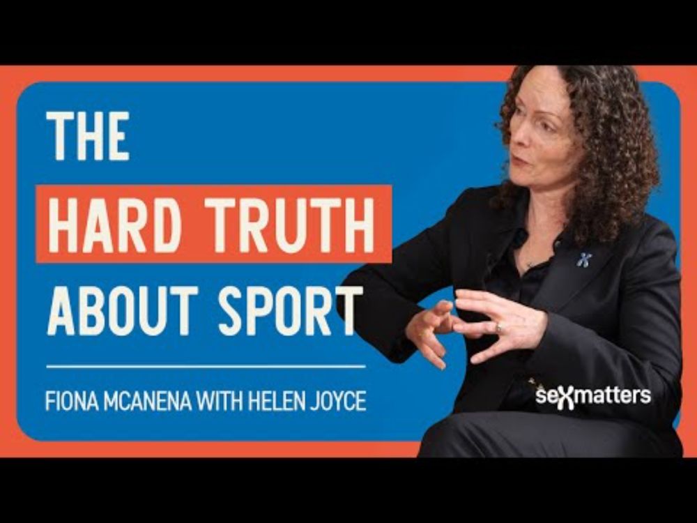 The hard truth about sport | Fiona McAnena in conversation with Helen Joyce