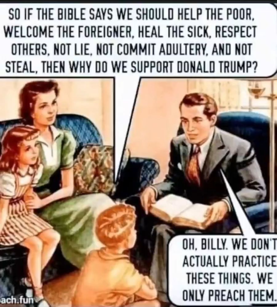 Bible hypocrisy meme