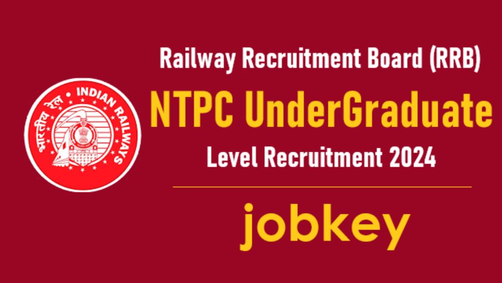 Railway RRB NTPC 10+2 Under Graduate Online Form 2024