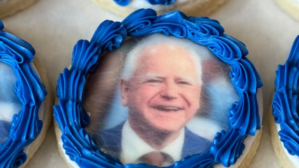 Flower Mound bakery faces backlash for Tim Walz cookies