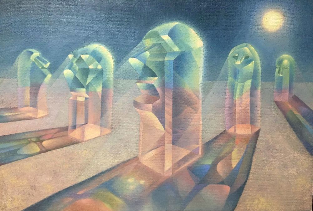 Glass idols