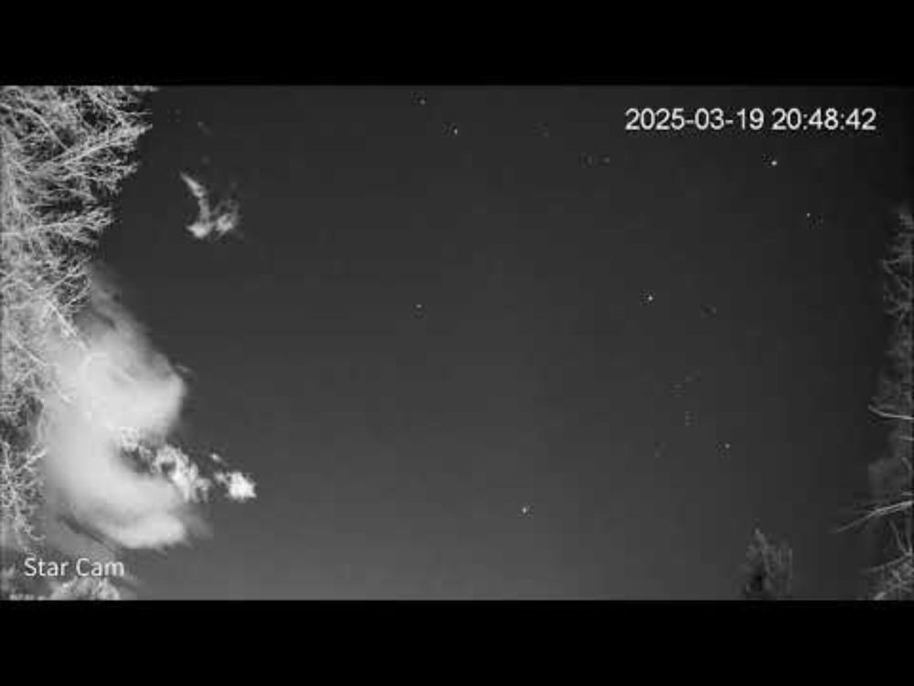 Night Sky Over Nevada