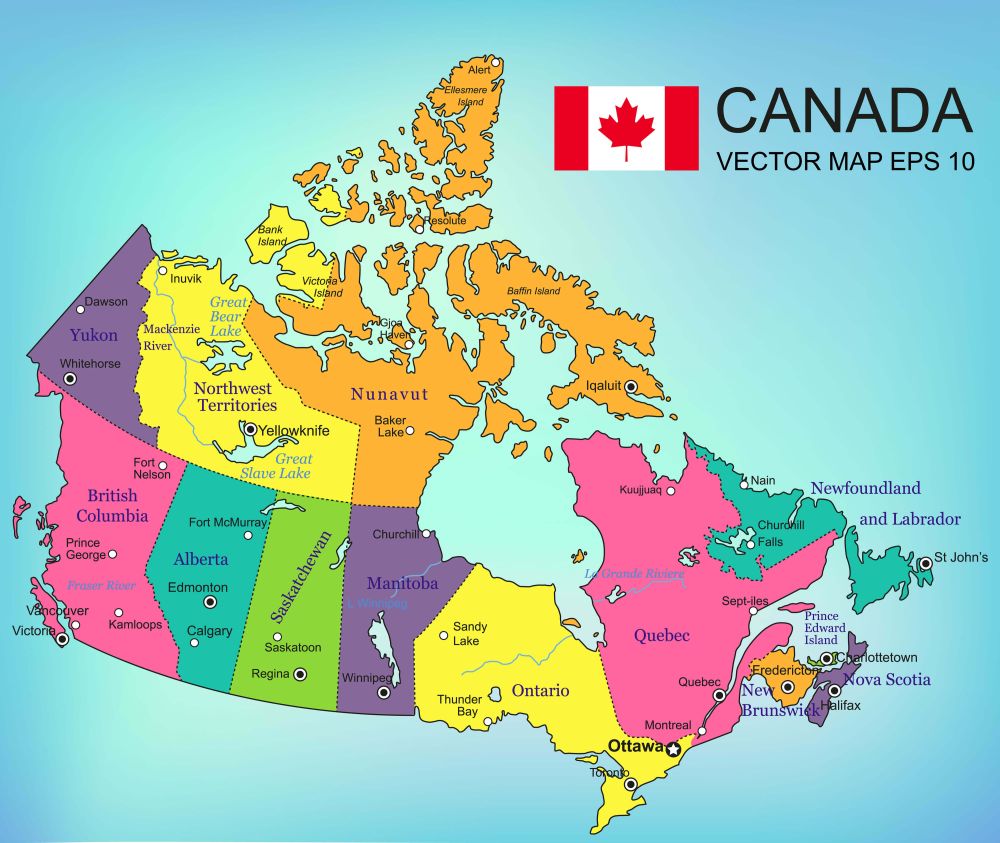 Map of Canada