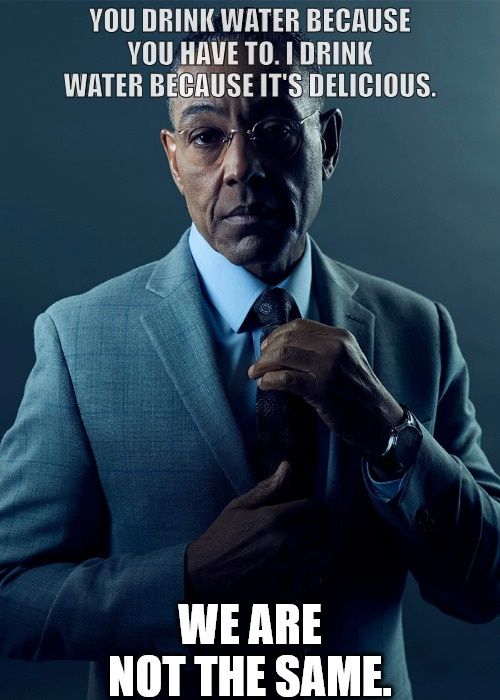 The difference between us.