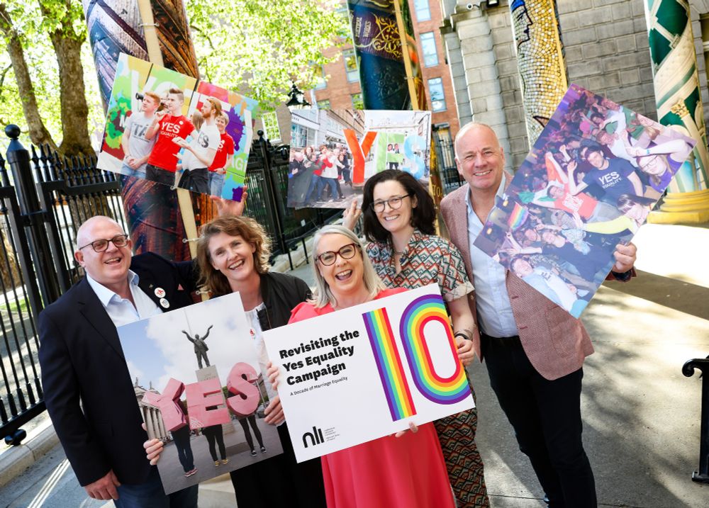 event at the NLI celebrating Yes Equality donation