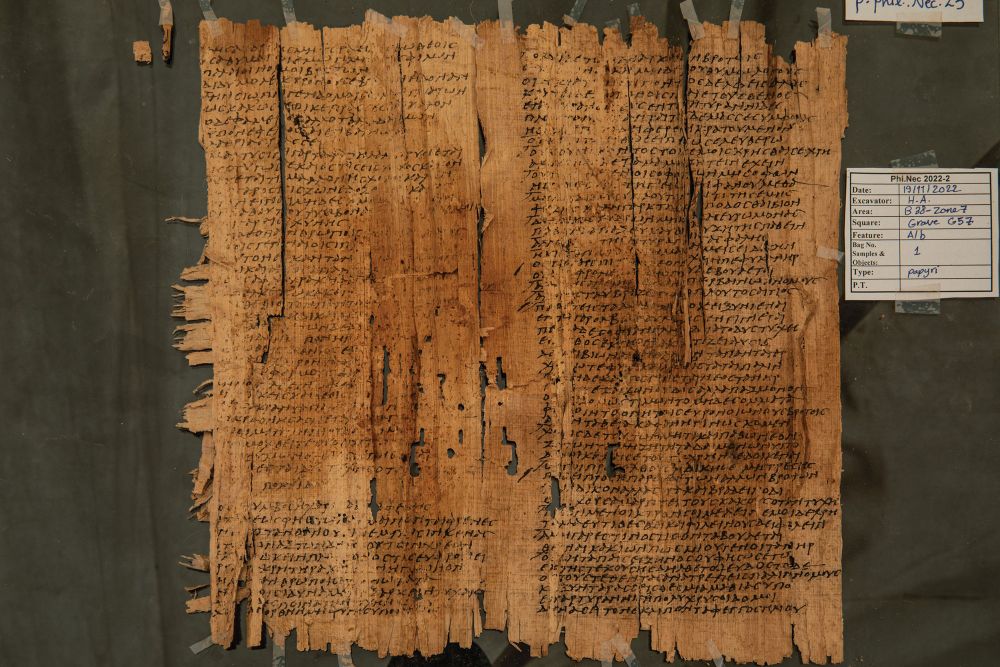 Unearthed papyrus contains lost scenes from Euripides’ plays — Harvard Gazette