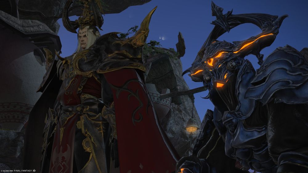 Emperor Varis and Regula van Hydrus from final fantasy 14