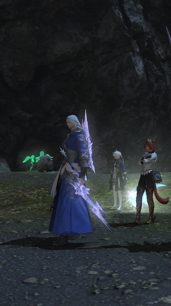 Ysayle from Final Fantasy 14. She wields a sword and shield made of magical ice, similar to what is used by Shiva in her boss fight.
