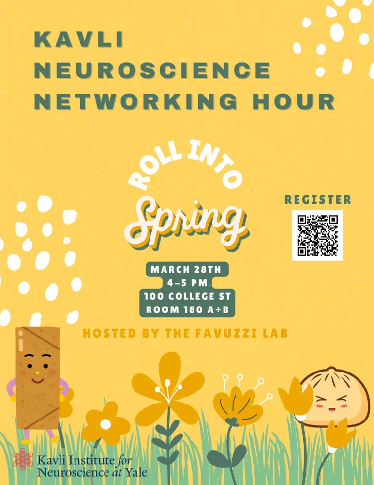 Flyer for Spring Kavli Networking Hour  on March 28th