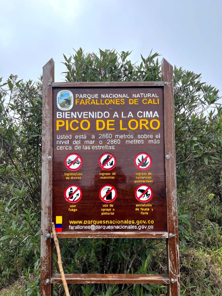 Mountain peak in Pico De Loro 