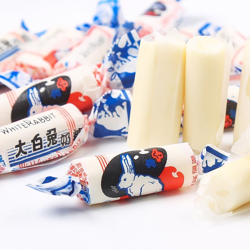 Image of white rabbit candy