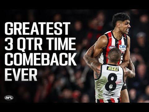EVERY GOAL of St Kilda's 46-point comeback win | Round 20, 2025 | AFL