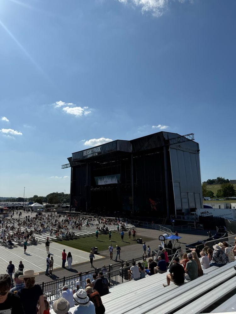 The stage of Hersheypark Arena in Hershey PA 