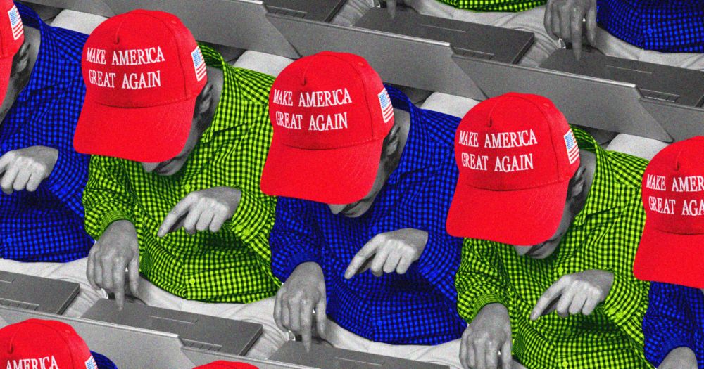 Researchers have found hundreds of fake X accounts that support the Trump administration.